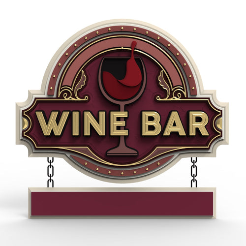 Wine Bar Signage: Why Carved Signs Create a Warm, Premium Welcome