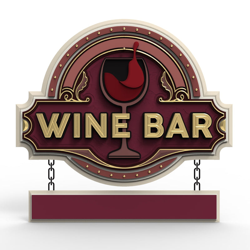 Wine Bar Signage: Why Carved Signs Create a Warm, Premium Welcome