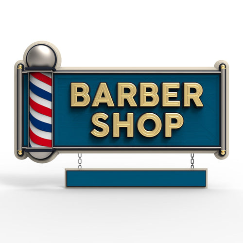 Why Choose Template Carved Signs for Barber Shops